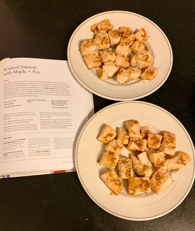 Final product of the taste test